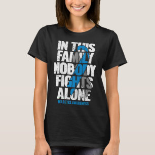 Im November tragen wir Blue T1d T2d Diabetes T-Shirt