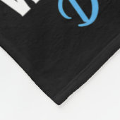 Im November tragen wir das Bewusstsein für Blaue D Fleecedecke (Ecke)