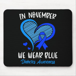 Im November tragen wir das Bewusstsein für die Bla Mousepad
