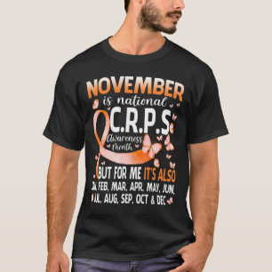 Im November tragen wir das Bewusstsein für Orange  T-Shirt