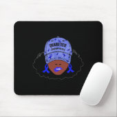 Im November tragen wir eine blaue schwarze Girl Di Mousepad (Mit Mouse)