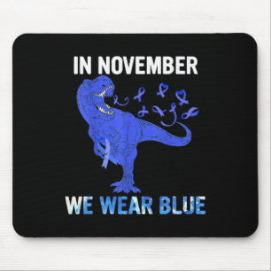 Im November tragen wir eine Blauer Diabetes-Sensib Mousepad