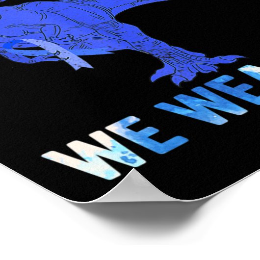 Im November tragen wir eine Blauer Diabetes-Sensib Poster (Ecke)