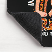 Im November tragen wir Orange Rainbow Crps Awarene Mousepad (Ecke)