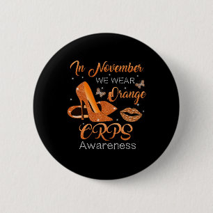 Im November tragen wir orangefarbene High Heels Sc Button