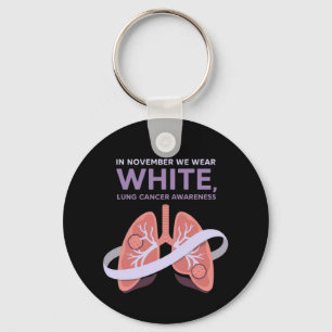 Im November tragen wir White Show Ihre Unterstützu Schlüsselanhänger