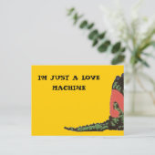 IM NUR EINE LIEBE POSTKARTE (Stehend Vorderseite)