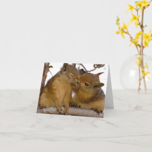 I'M NUTS ABOUT YOU! KARTE (Gelbe Blume)