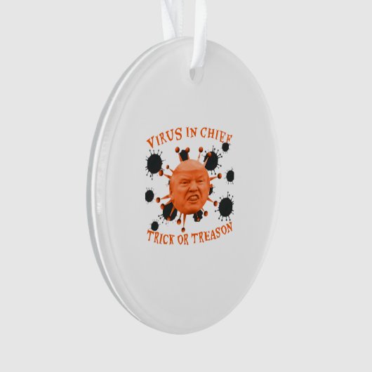 Im Obersten, Trick oder Trete, politisches AntiHal Ornament (Vorderseite)