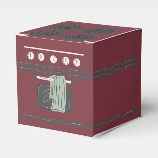 Im Ofen Party verbrennen Geschenkschachtel (Vorderseite)