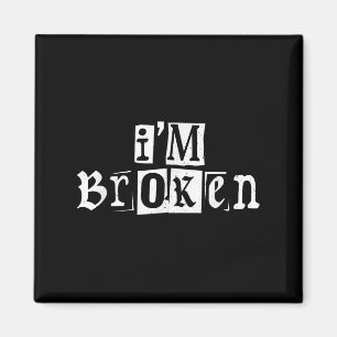Im Ok Unsichtbare Krankheit Mental Health Awarenes Magnet