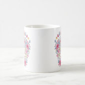 im Oktober haben wir schwaches rosa Design Kaffeetasse (Mittel)