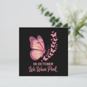 im Oktober rosa Brust Schmetterling Programm (Stehend Vorderseite)