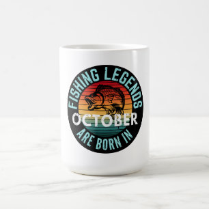 IM OKTOBER SIND DIE FISCHEREILEGENEN GEBOREN KAFFEETASSE