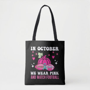 Im Oktober tragen wir das Bewusstsein für rosa Bru Tasche