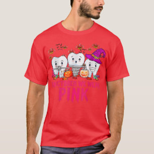 Im Oktober tragen wir den rosa Ribbon-Brustkrebs T-Shirt