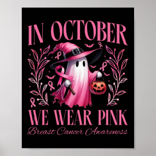 Im Oktober tragen wir die rosa Hexenwelse Ghost Pu Poster