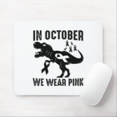 Im Oktober tragen wir ein pinkfarbenes Brustkrebsb Mousepad (Mit Mouse)
