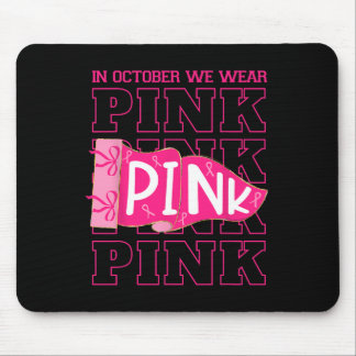 Im Oktober tragen wir eine pinkfarbene Brustkrebse Mousepad