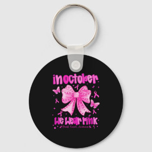 Im Oktober tragen wir eine rosa Preppy Coquette Bo Schlüsselanhänger