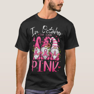 Im Oktober tragen wir eine Rosa-Ribbon-Nomaden Fra T-Shirt