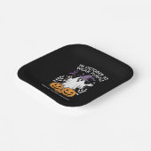 Im Oktober tragen wir einen Lila Gewalt Ghost Pappteller (Gewinkelt)