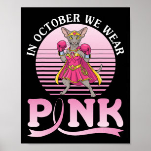 Im Oktober tragen wir einen orientalisch-rosa Kurz Poster
