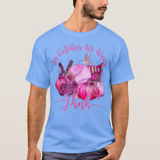 Im Oktober tragen wir einen Pink Breast Cancer Pum T-Shirt
