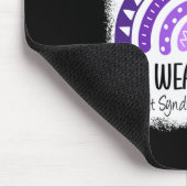 Im Oktober tragen wir Lila Rett-Syndrom-Bewusstsei Mousepad (Ecke)