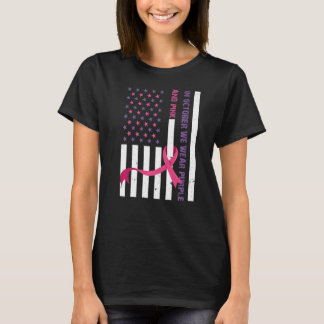 Im Oktober tragen wir Lila und rosa häusliche Viol T-Shirt