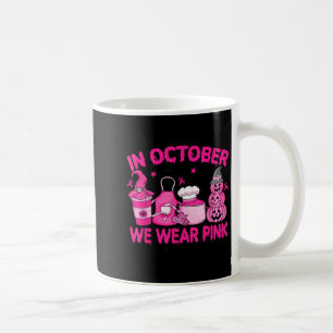Im Oktober tragen wir NK Breast Cancer Cafeteria W Kaffeetasse