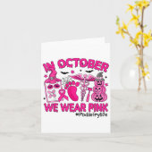 Im Oktober tragen wir NK-Brustkrebs-Diatrie Karte (Gelbe Blume)