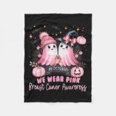 Im Oktober tragen wir Nk Ghost Hexenkrebs Aw Fleecedecke (Vorderseite)