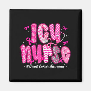Im Oktober tragen wir Nk Icu Krankenschwester Brus Magnet