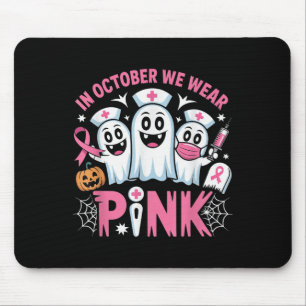 Im Oktober tragen wir Nk Krankenschwester Geist Ha Mousepad