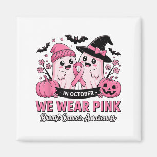Im Oktober tragen wir NK Niedlich Ghost Breast Can Magnet