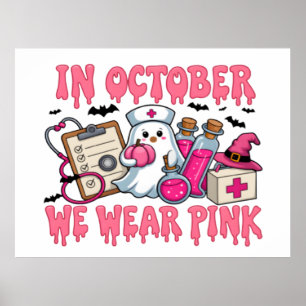 Im Oktober tragen wir Pink 2025 — der Bewegung bei Poster