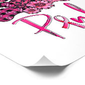 Im Oktober tragen wir Pink Breast Cancer Awa Fotodruck (Ecke)
