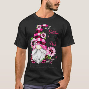 Im Oktober tragen wir Pink Breast Cancer Awaren T-Shirt