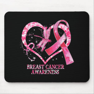 Im Oktober tragen wir Pink Brustkrebs Bewusstsein  Mousepad