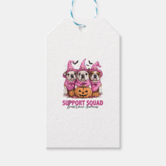 Im Oktober tragen wir Pink Bulldog Halloween Breas Geschenkanhänger