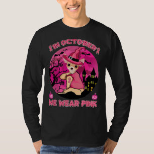 Im Oktober tragen wir Pink Chihuahua T-Shirt