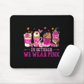 Im Oktober tragen wir Pink Coffee Eye Latte Herbst Mousepad (Mit Mouse)