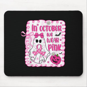 Im Oktober tragen wir Pink Coquette Breast Cancer Mousepad