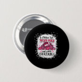 Im Oktober tragen wir Pink Football Breast Cancer Button (Vorne & Hinten)