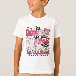 Im Oktober tragen wir Pink für Brustkrebs-Hallowee T-Shirt