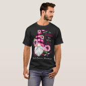 Im Oktober tragen wir Pink Gnome Breast Cancer Awa T-Shirt (Vorne ganz)