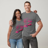 Im Oktober tragen wir Pink, Halloween Pink Truckpu T-Shirt (Unisex)