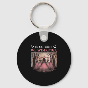 Im Oktober tragen wir Pink, Halloween Spooky Pink  Schlüsselanhänger