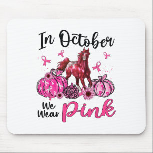 Im Oktober tragen wir Pink Horse Pumpkin Leopard B Mousepad